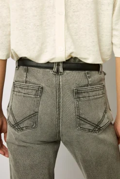 Tshirt Au Dos Boutonne Ecru - Magnolia<Gerard Darel Outlet