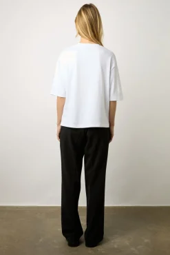 Tshirt Col Rond En Coton Ecru - Miray<Gerard Darel Online