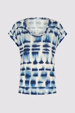 T-Shirt Col Rond Tie & Dye Indigo - Marcele<Gerard Darel Best