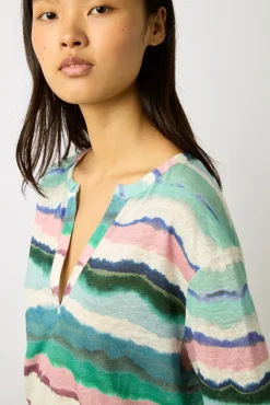 Tshirt Col Tunisien En Lin Lychen - Maorie<Gerard Darel Online