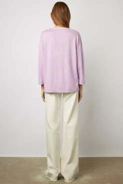 Tshirt Col Tunisien Lilas - Maddie<Gerard Darel Fashion