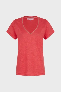Tshirt V En Lin Ecrevisse - Mindy<Gerard Darel Online