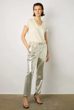Tshirt V En Lin Ecru - Mindy<Gerard Darel Discount