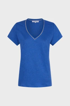 Tshirt V En Lin Electrique - Mindy<Gerard Darel Clearance