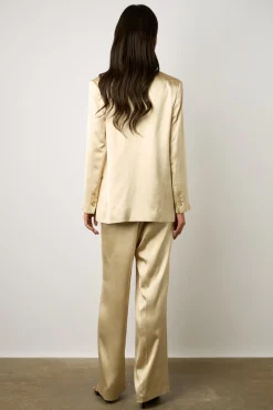 Veste De Tailleur Satinee Sable - Blair<Gerard Darel Fashion