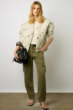 Veste En Boutis Brode Ecru - Babette<Gerard Darel Online
