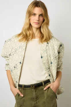 Veste En Boutis Brode Ecru - Babette<Gerard Darel Online