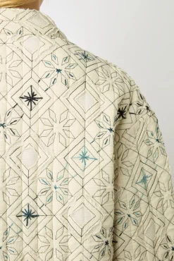 Veste En Boutis Brode Ecru - Babette<Gerard Darel Online