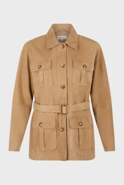Veste En Chevre Velours Sable - Joyce<Gerard Darel Fashion