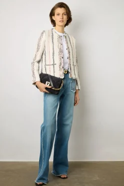 Veste En Tweed Multicolore Naturel - Bonnie<Gerard Darel Sale