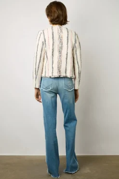 Veste En Tweed Multicolore Naturel - Bonnie<Gerard Darel Sale